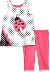 img 1 attached to Kids Headquarters Girls Leggings Orange Apparel & Accessories Baby Girls ~ Clothing