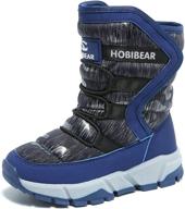 gubarun boots outdoor waterproof black1 boys' shoes ~ outdoor логотип