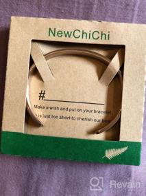 img 6 attached to Engraved Friendship Journey Cuff Bracelet - NewChiChi Inspirational Jewelry