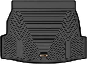 img 4 attached to 🚗 YITAMOTOR Trunk Liner for 2019-2023 Toyota RAV4: Custom Fit All-Weather Rear Cargo Mat