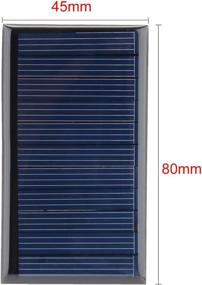 img 2 attached to Uxcell Solar Panel Module Charger RV Parts & Accessories : Power & Electrical