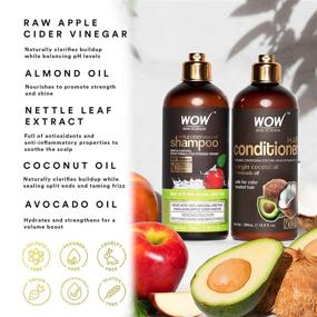 img 3 attached to 🍏 Revitalizing Apple Cider Vinegar Shampoo Conditioner: Optimal Hair Care Duo for Healthy and Nourished Hair