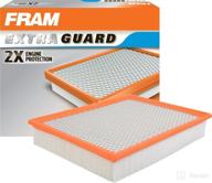 fram extra guard air filter ca8755a for cadillac, chevrolet, and gmc vehicles - boost your vehicle performance логотип