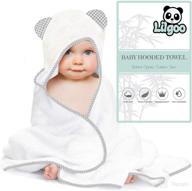 organic bamboo hooded baby towel baby care , bathing логотип