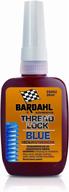 🔒 bardahl 45002 blue medium strength thread lock adhesive – prevents nuts and bolts loosening with easy dismantle – 36 ml (pack of 1) логотип