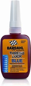 img 1 attached to 🔒 Bardahl 45002 Blue Medium Strength Thread Lock Adhesive – Prevents Nuts and Bolts Loosening with Easy Dismantle – 36 ml (Pack of 1)