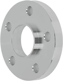 img 1 attached to High-Quality T6 Grade Billet Aluminum Hub Centric Spacers - 5X112 Bolt Patterns, 10Mm Thickness, 66.56Mm Center Bore (No Lip), Machined Finish - Set Of 2 By Topline Products