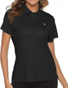 img 3 attached to TBMPOY Women'S Golf Polo T Shirts Lightweight Moisture Wicking Short Sleeve Shirt Quick Dry 4-Button
