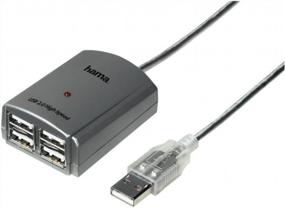img 1 attached to Hama USB 2 0 Hub Compact