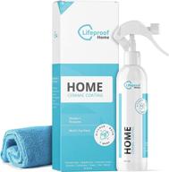 🏠 lifeproof home ceramic coating spray kit - enhanced ceramic technology for kitchen & bath surfaces - stain prevention - prolonged cleanliness - super-slick nonstick properties - highly water-repellent - ideal for counters, stainless steel, appliances, sinks, tile & more. includes microfiber towel - 8 fl oz. logo