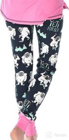 img 3 attached to 🐻 Stay Cozy Together: Yeti for Bed Matching Family Pajama Sets - Adults, Kids, and Infants