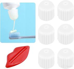 img 3 attached to BEIXUNDIANZI Toothpaste Silicone Dispenser Bathroom
