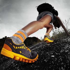 img 3 attached to Stay Comfortable On Every Hike With FEIDEER Women'S Multi-Pack Hiking Walking Socks