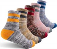 stay comfortable on every hike with feideer women's multi-pack hiking walking socks логотип