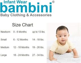 img 1 attached to 👶 Bambini Baby White Rib Knit Sleeveless Tank Top Shirt: Comfy and Stylish Essentials for Little Ones