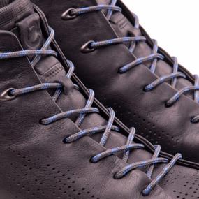 img 3 attached to Сверхпрочные круглые шнурки для рабочих ботинок и походной обуви — диаметр 1/8 дюйма, 1 пара от Miscly
