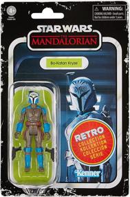 img 3 attached to Unleash The Force With Star Wars Retro Collection Bo-Katan Kryze Toy - The Perfect Mandalorian Collectible For Kids 4 And Up!