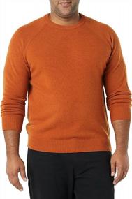 img 2 attached to Stylish And Comfortable: Goodthreads Lambswool Crewneck Sweater For Men