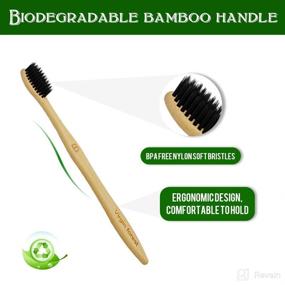 img 1 attached to 🌿 Sensitive Biodegradable Toothbrushes: Gentle on Teeth and Eco-Friendly
