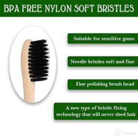 img 2 attached to 🌿 Sensitive Biodegradable Toothbrushes: Gentle on Teeth and Eco-Friendly