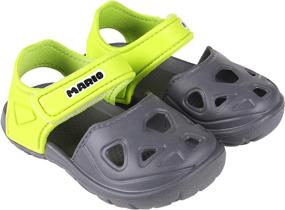 img 2 attached to Comwarm Lightweight Sandals Anti Slip Toddler Boys' Shoes ~ Sandals