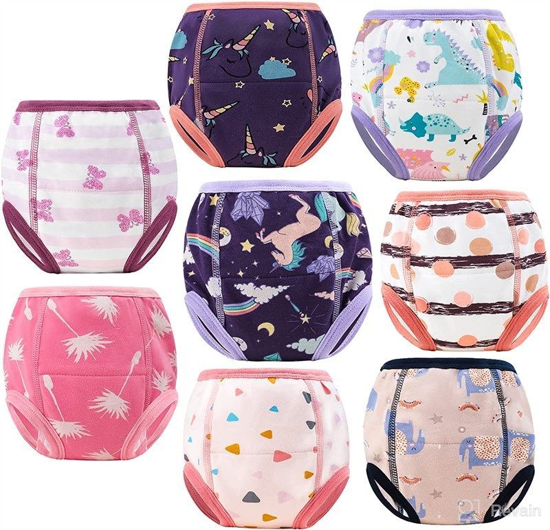 Reusable Plastic Diaper Covers Toddler Plastic Underwear Covers for Potty  Training Rubber Pants for Toddlers Premium Plastic Training Pants 4 Packs