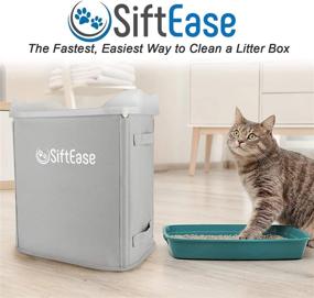 img 3 attached to 🐱 SiftEase Litter Box Cleaner: Efficient Litter Sifter for Hassle-Free Cleaning, Compatible with All Cat Litter Boxes, Promotes Odor Elimination and Litter Reuse