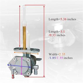 img 3 attached to 🛵 Suzuki LT80 Fuel Petcock - MaySpare Gas Valve Switch Pump ATV Quad 1987-2006 - LT 80 Parts