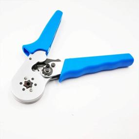 img 1 attached to High-Quality Crimper Plier LXC8 6-6 For End And Twin End Sleeves Terminals, Compatible With 24-10AWG Wires.