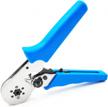 high-quality crimper plier lxc8 6-6 for end and twin end sleeves terminals, compatible with 24-10awg wires. logo