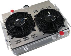 img 3 attached to CoolingCare Radiator 2X12Fan 1963 1968 Biscayne