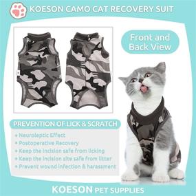img 3 attached to KOESON Breathable Anti Licking Adjustable Alternative Cats