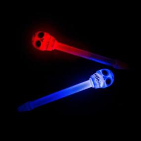 img 4 attached to Glowing Skull Bump & Blink Pen - Halloween-Themed Writing Pen With Flashing Lights For Smooth Writing - Colorful & Stylish - Ideal For Festive Occasions - Comes In A Pack Of 1