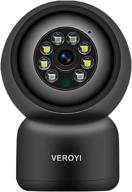 veroyi home security camera, 1080p wifi surveillance ip camera with 2 way audio, motion detection, full color night vision compatible with ios & android phones logo