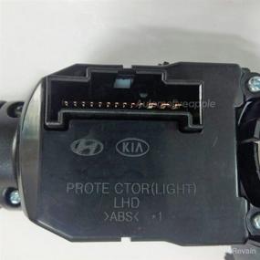 img 1 attached to 🚘 Kia Motors OEM Genuine 93410B2010 Fog Light Switch Lever Assy - For 2014-2016 Kia All New Soul, No Auto Light Function, 1-pc