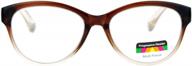 multi-focus progressive cat eye reading glasses with 3 focuses - sa106 logo
