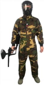 img 4 attached to Maddog Rip Stop Tactical Paintball Coverall Suit For Max Protection