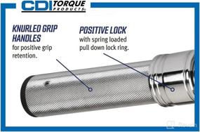 img 1 attached to 🔧 CDI Torque 2502MRMH 3/8-Inch Drive Metal Handle Click Type Torque Wrench - Torque Range 30 to 250 Inch-Pounds