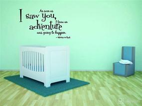 img 3 attached to 🐻 Winnie The Pooh Vinyl Wall Decal by Design With Vinyl: Adventure Awaits - Inspirational Quote Wall Decor Sticker for Kids and Children’s Bedroom, Size 15x20