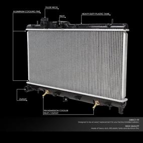 img 3 attached to DNA Motoring OEM RA 2331 Direct Radiator