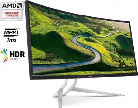 img 3 attached to Acer XR382CQK Bmijqphuzx: The Ultimate 37.5" Curved Screen with Response Technology, 3840X1600P, and 75Hz