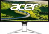 acer xr382cqk bmijqphuzx: the ultimate 37.5" curved screen with response technology, 3840x1600p, and 75hz logo