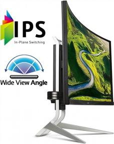 img 1 attached to Acer XR382CQK Bmijqphuzx: The Ultimate 37.5" Curved Screen with Response Technology, 3840X1600P, and 75Hz