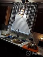 img 1 attached to Eumyviv Farmhouse Wood Kitchen Pendant Light With Shade, 3-Tier Height Adjustable Vintage Hanging Lamp, P0014 review by Michael Cox