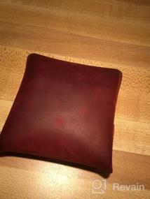 img 5 attached to Juland Rustic 👜 Leather Genuine Men's Squeeze Accessories