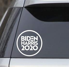 img 1 attached to Biden Harris Round Sticker Window