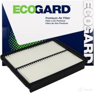 🔍 ecogard xa6124 premium engine air filter for hyundai sonata 2.4l 2011-2014, santa fe 2.4l 2010-2012, sonata 2.0l 2011-2014, santa fe 3.5l 2010-2012, azera 3.3l 2012-2017 логотип