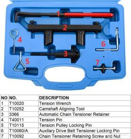 img 3 attached to KUNTEC Engine Camshaft Alignment Compatible Tools & Equipment