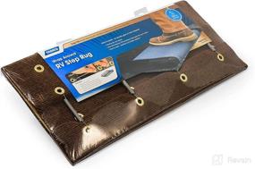 img 1 attached to Camco 42911 RV Step Rug ( Premium Wrap Around