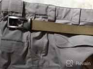 img 1 attached to 👔 Men's Accessories and Belts - Boys' Ratcheting Leather Buckle with Adjustable Fit review by Brian Rogers